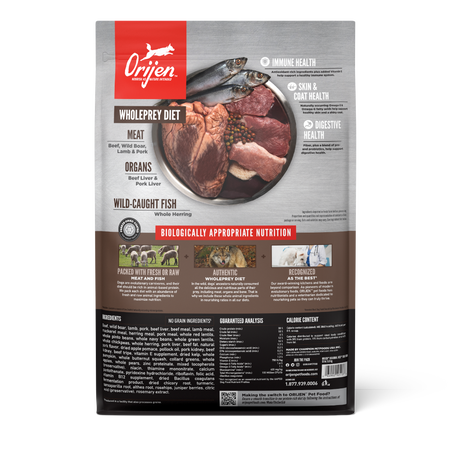7409 Orijen Regional Redドッグフード 6kg✖️2袋 Regional Red Dog Food